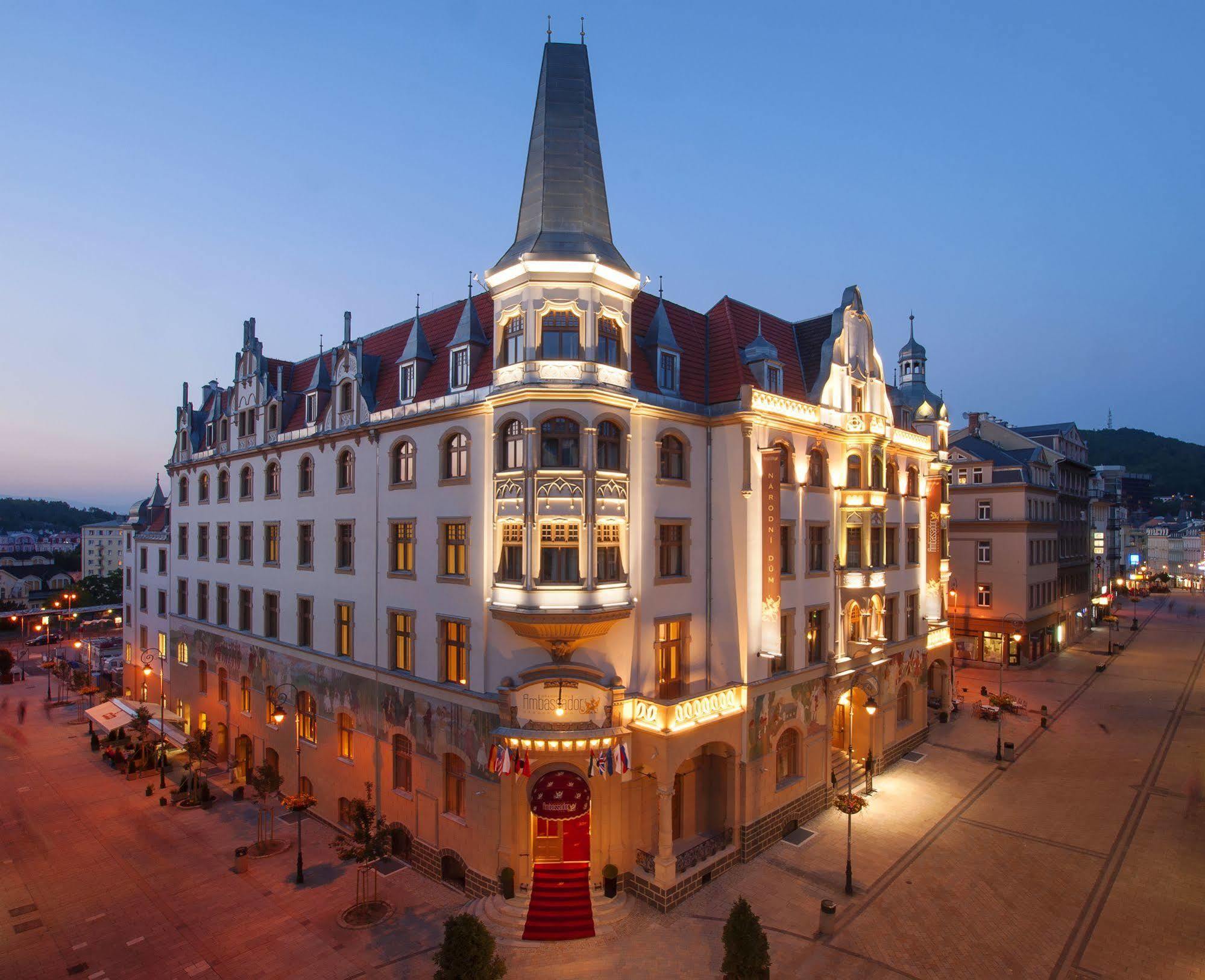 Grandhotel Ambassador Narodni Dum Karlovy Vary Exterior foto